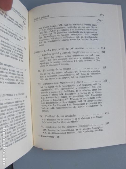 Libros: ELEMENTOS DE LING&Uuml;&Iacute;STICA GENERAL.- ANDR&Eacute; MARTINET.- EDITORIAL GREDOS.1972 - Foto 7