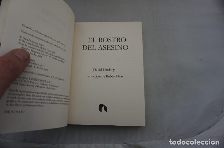 Libros: AR15DE/ EL ROSTRO DEL ASESINO - DAVID LINDSEY / EL ANDEN EDITOR - Foto 3