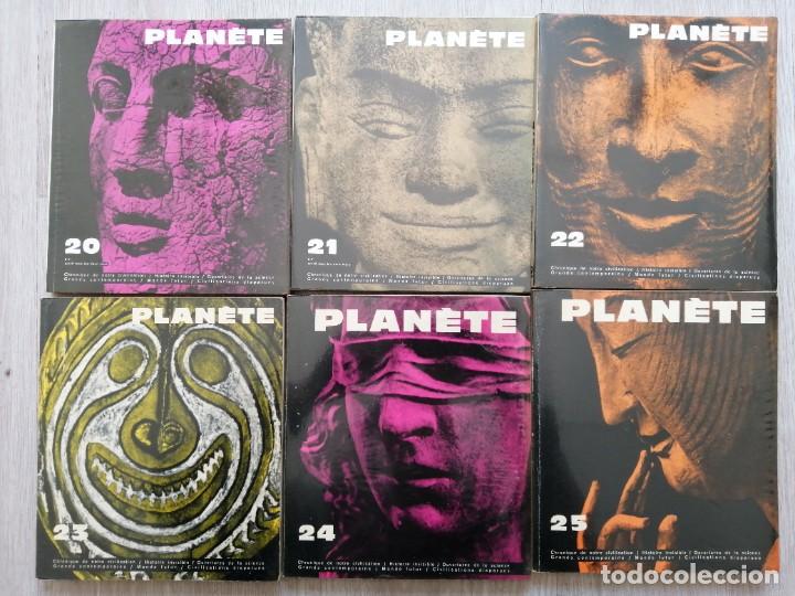 Libros: Lote 6 revues Plan&egrave;te. 1965 compl&egrave;te. Franc&eacute;s - Foto 1