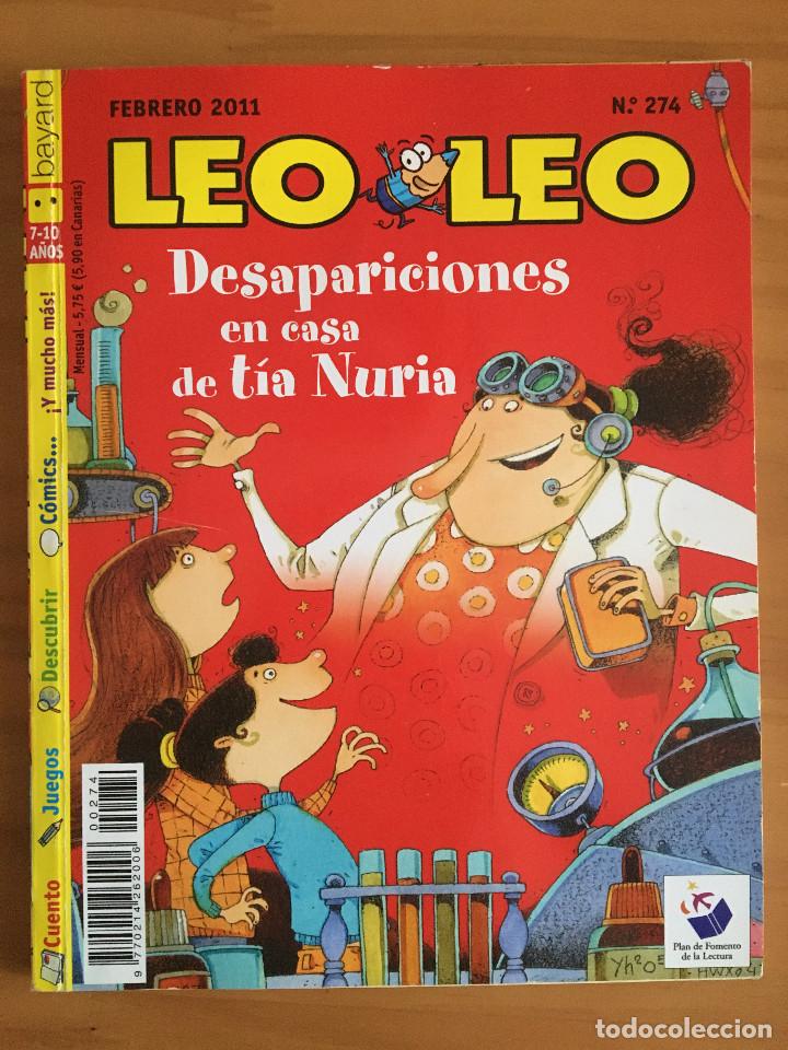 B&uuml;cher: DESAPARACIONES EN CASA DE TIA NURIA - LEO LEO N&ordm; 274 (FEBRERO 2011)