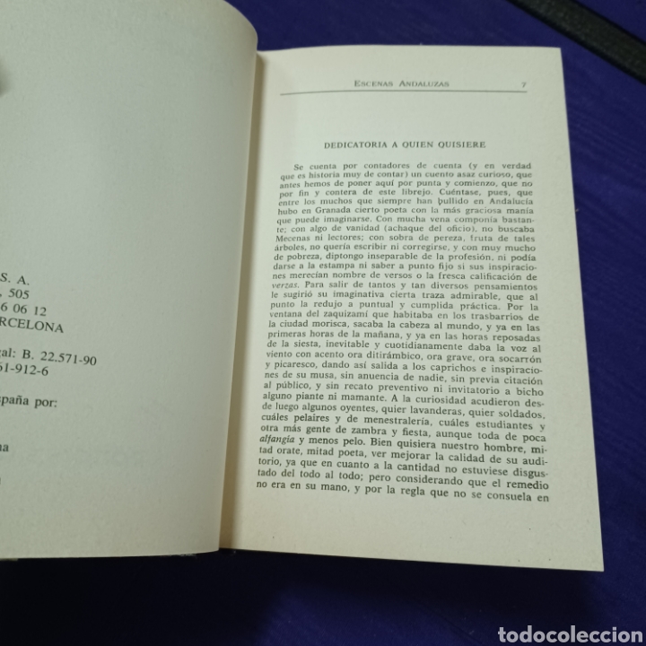 Libros: ESCENAS ANDALUZAS - S. CALDERON - Foto 5