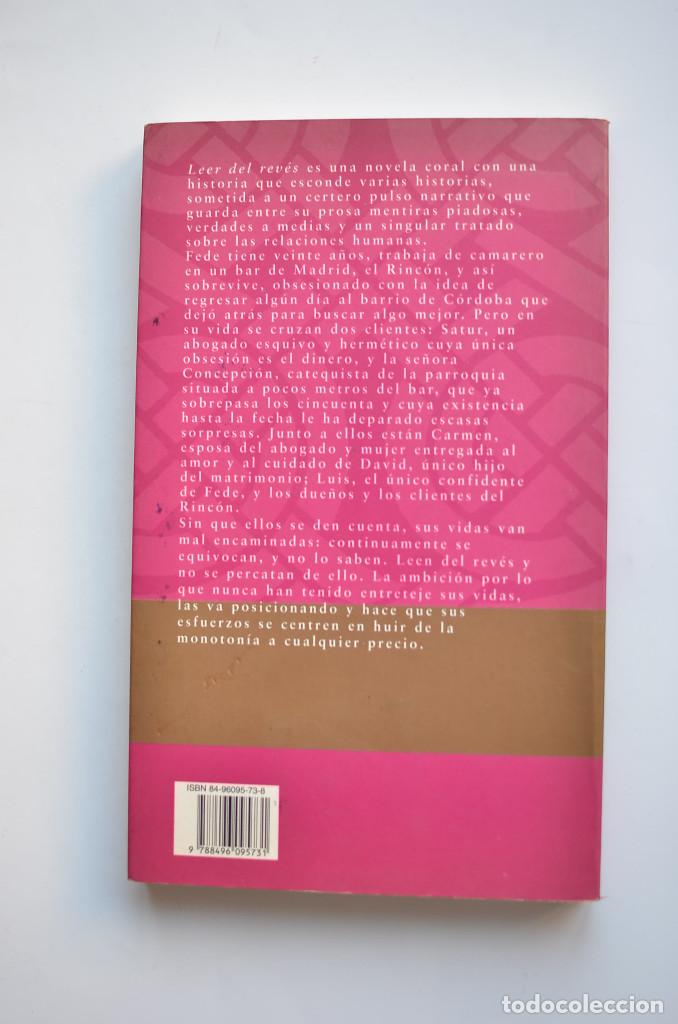 Libros: Leer del rev&eacute;s - LAHOZ, Eusebio - Foto 3