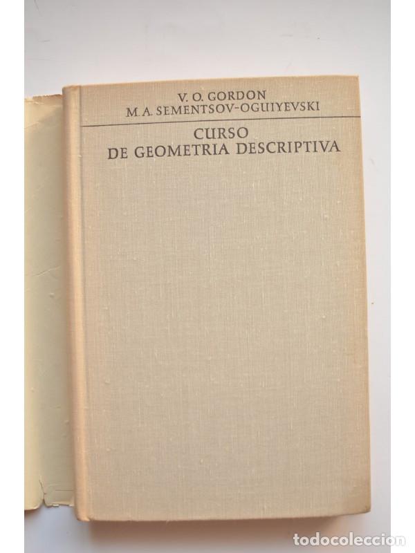 Libros: Curso de geometr&iacute;a descriptiva - GORDON, V. O., SEMENTSOV-OGUIYEVSKI, M. A. - Foto 2