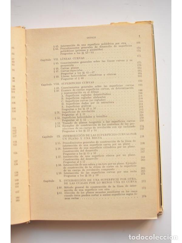 Libros: Curso de geometr&iacute;a descriptiva - GORDON, V. O., SEMENTSOV-OGUIYEVSKI, M. A. - Foto 6