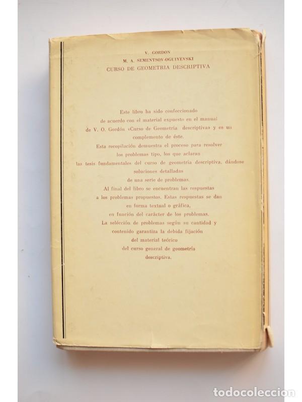 Libros: Curso de geometr&iacute;a descriptiva - GORDON, V. O., SEMENTSOV-OGUIYEVSKI, M. A. - Foto 9