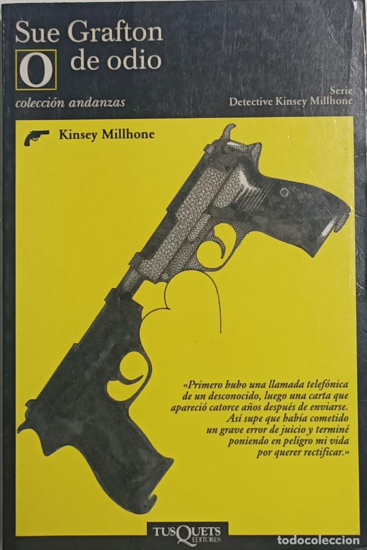 Libros: O de odio (Andanzas) / Sue Grafton - Foto 1