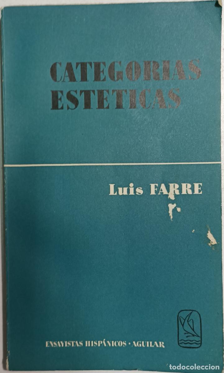 Libros: Categorias esteticas / Luis Farre - Foto 1
