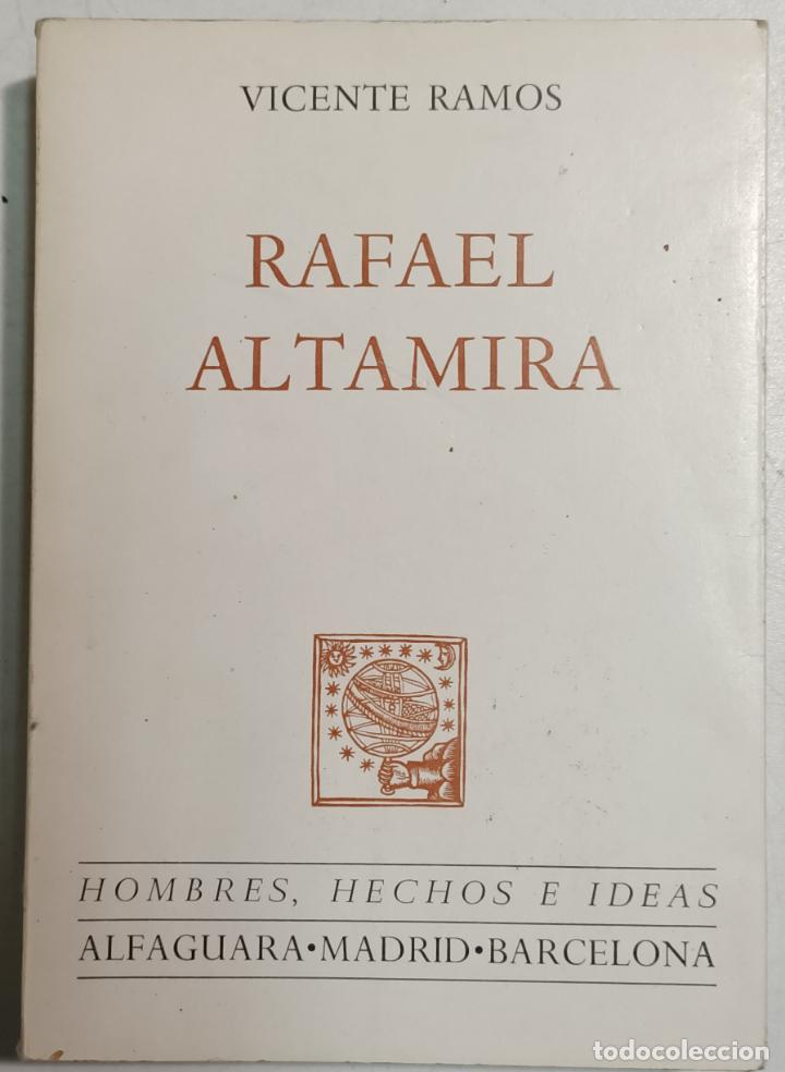 Libros: Rafael Altamira / Vicente Ramos - Foto 1