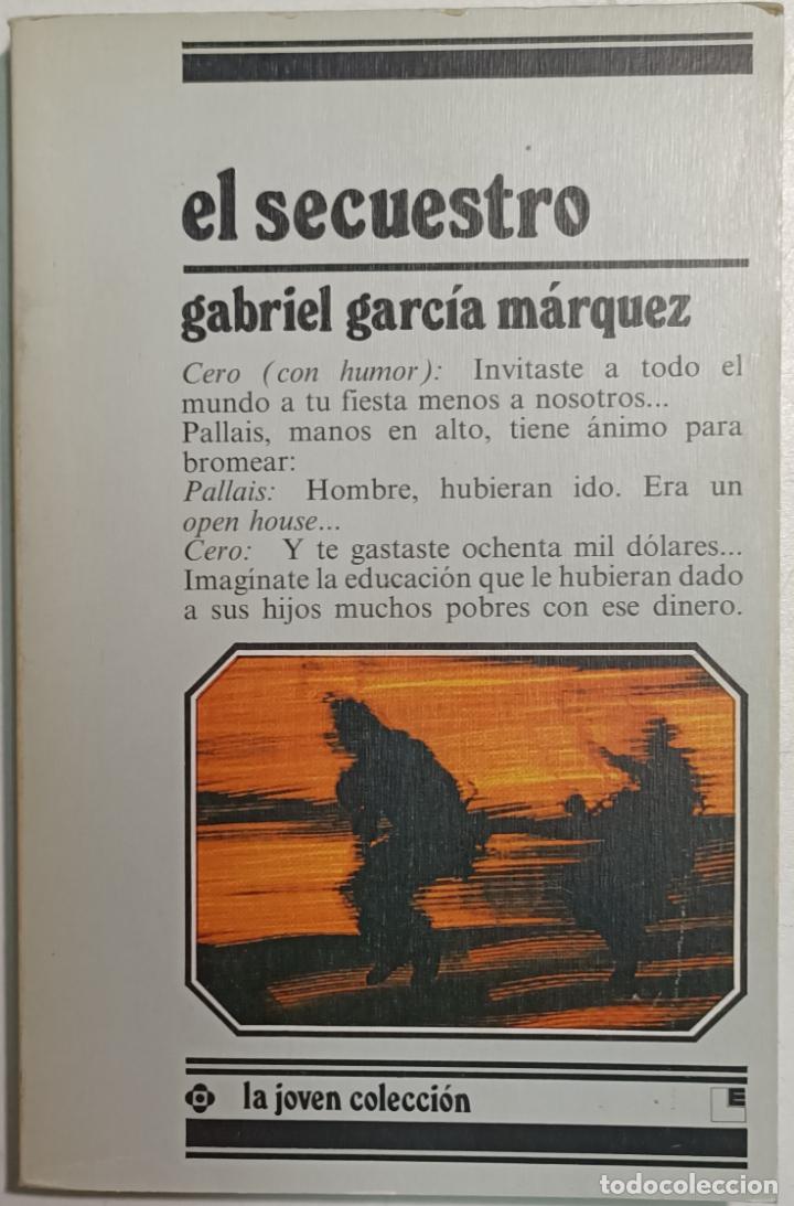 Libros: El secuestro / Gabriel Garc&iacute;a M&aacute;rquez - Foto 1