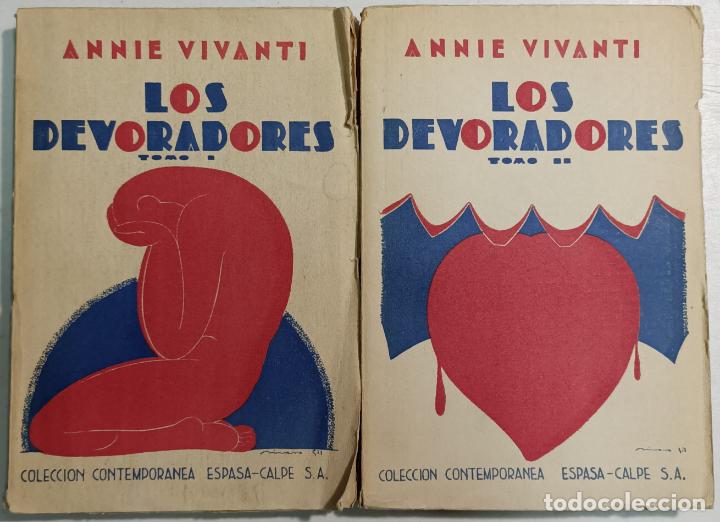 Libros: Los devoradores, 2 tomos / Annie Vivanti - Foto 1