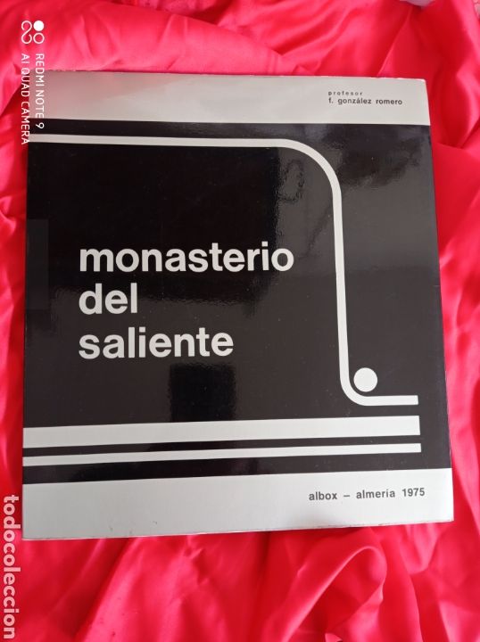 Libros: LIBRO MONASTERIO DEL SALIENTE ALBOX ALMER&Iacute;A 1975 - Foto 1