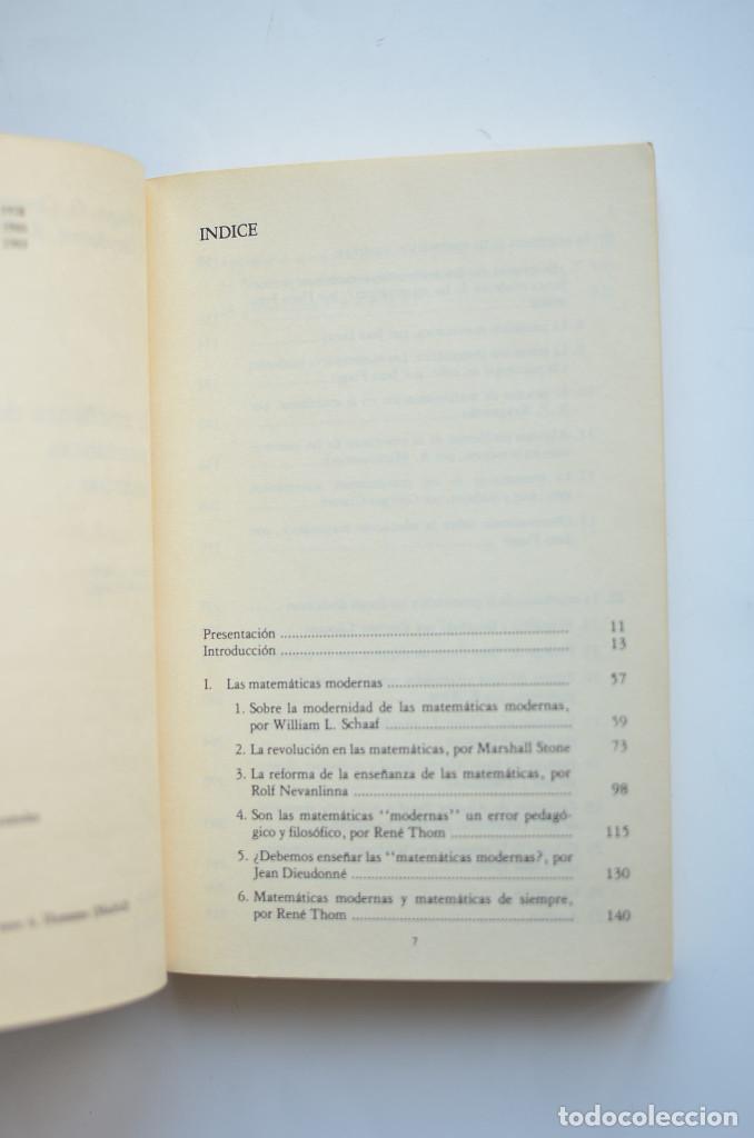 Libros: La ense&ntilde;anza de las matem&aacute;ticas modernas - PIAGET, J. et al. - Foto 3