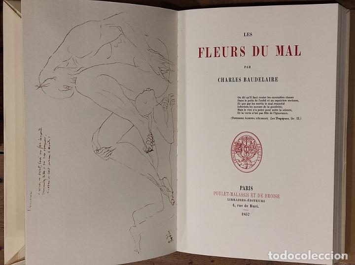 Libros: LES FLEURS DEL MAL. Rodin - BAUDELAIRE, Charles - Foto 1