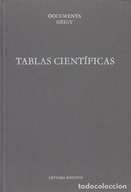 Libros: TABLAS CIENT&Iacute;FICAS - GEIGY (DOCUMENTA) - Foto 1
