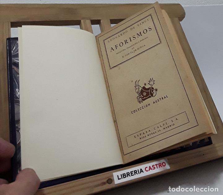 Libros: Aforismos - Leonardo da Vinci - Foto 2