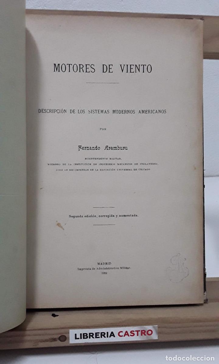 Libros: Motores de viento - Fernando Aramburu - Foto 1