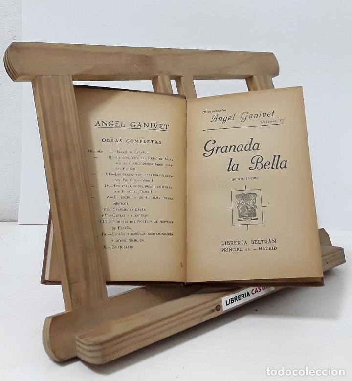 Libros: Granada la bella - &Aacute;ngel Ganivet - Foto 1