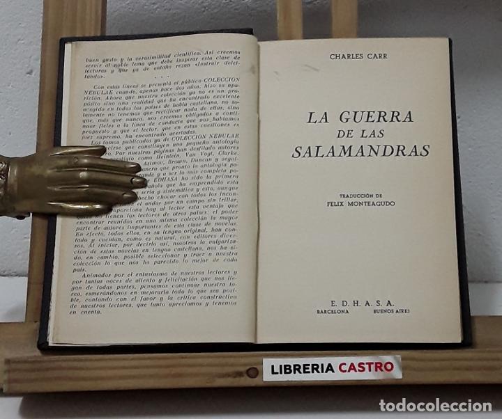 Libros: La guerra de las salamandras - Charles Carr - Foto 1