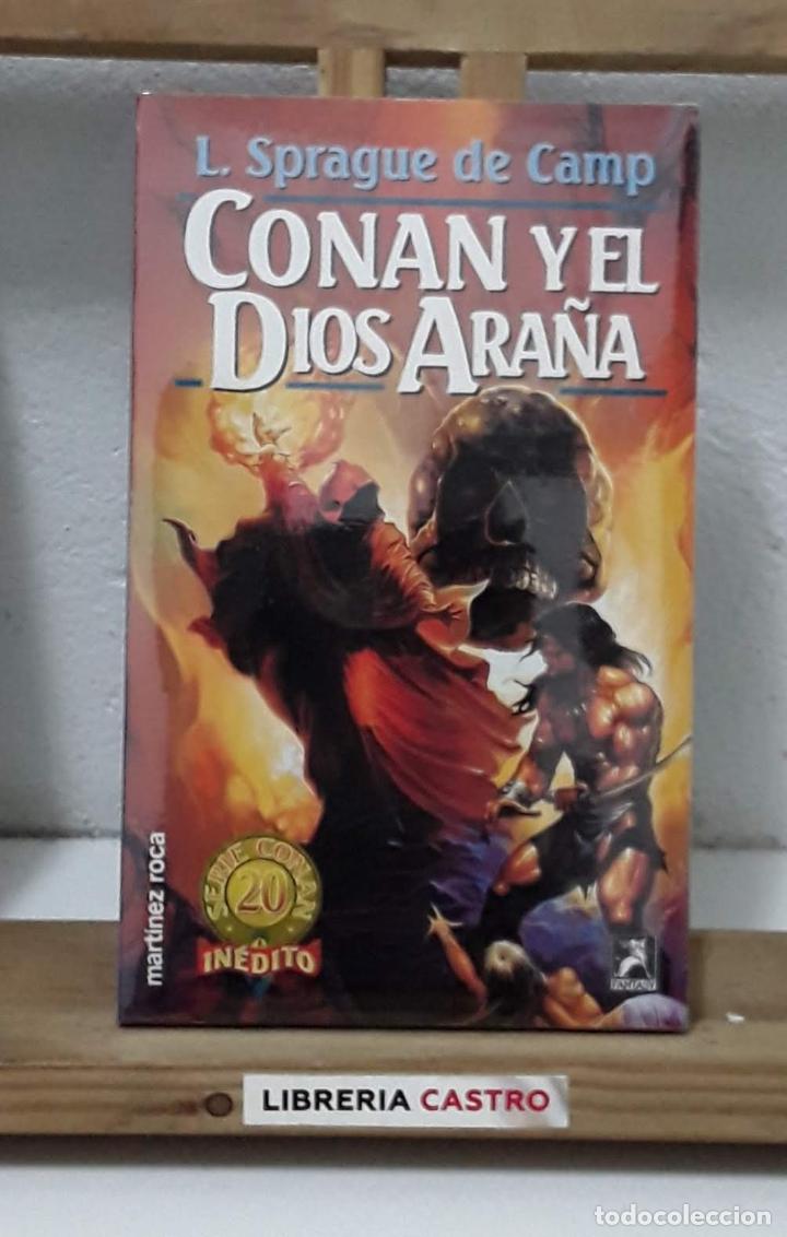 Libros: Conan y el Dios Ara&ntilde;a - L. Sprague de Camp - Foto 1