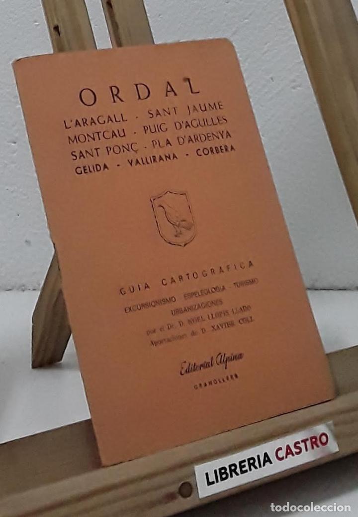 Libros: Gu&iacute;a cartogr&aacute;fica. Ordal - Varios - Foto 1