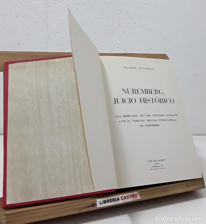 Libros: Nuremberg, juicio hist&oacute;rico - Eugene Davidson - Foto 1