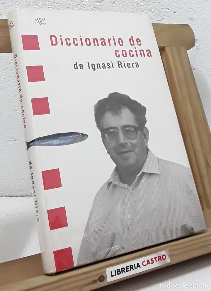 Libros: Diccionario de cocina - Ignasi Riera - Foto 1