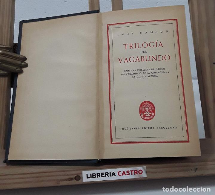 Libros: Trilog&iacute;a del vagabundo - Knut Hamsun - Foto 1