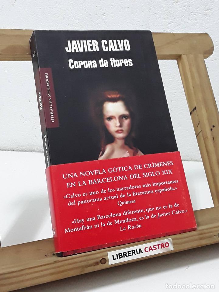 Libros: Corona de flores - Javier Calvo - Foto 1