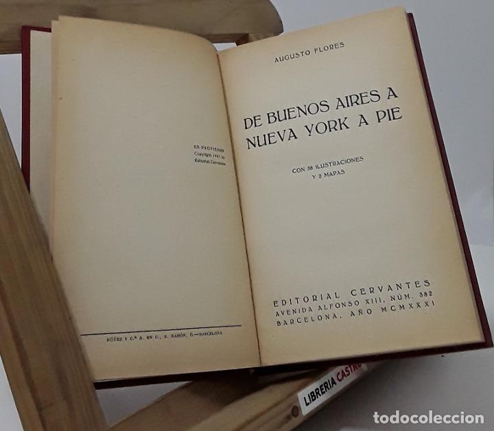 Libros: De Buenos Aires a Nueva York a pie - Augusto Flores - Foto 1