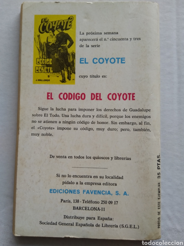 Libros: EL COYOTE N&deg;52 EL SECRETO ROTO - Foto 3