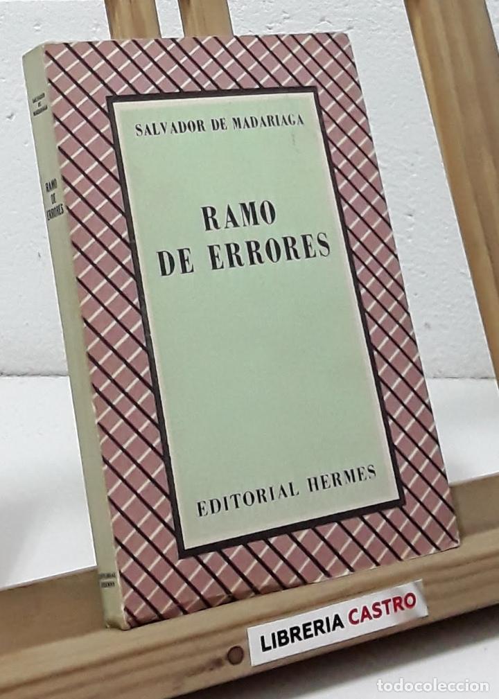 Libros: Ramo de errores - Salvador de Madariaga - Foto 1