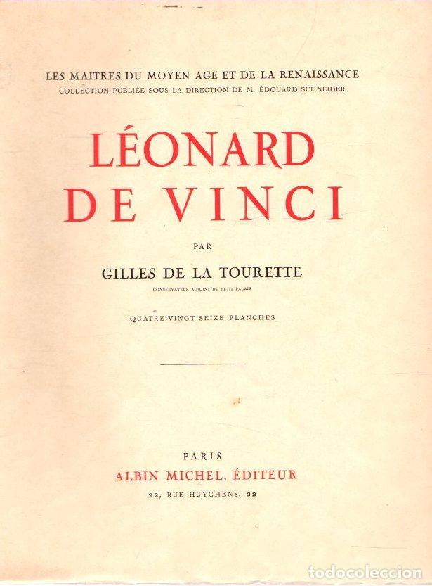 Libros: L&eacute;onard de Vinci - Tourette, Gilles de la - Foto 1