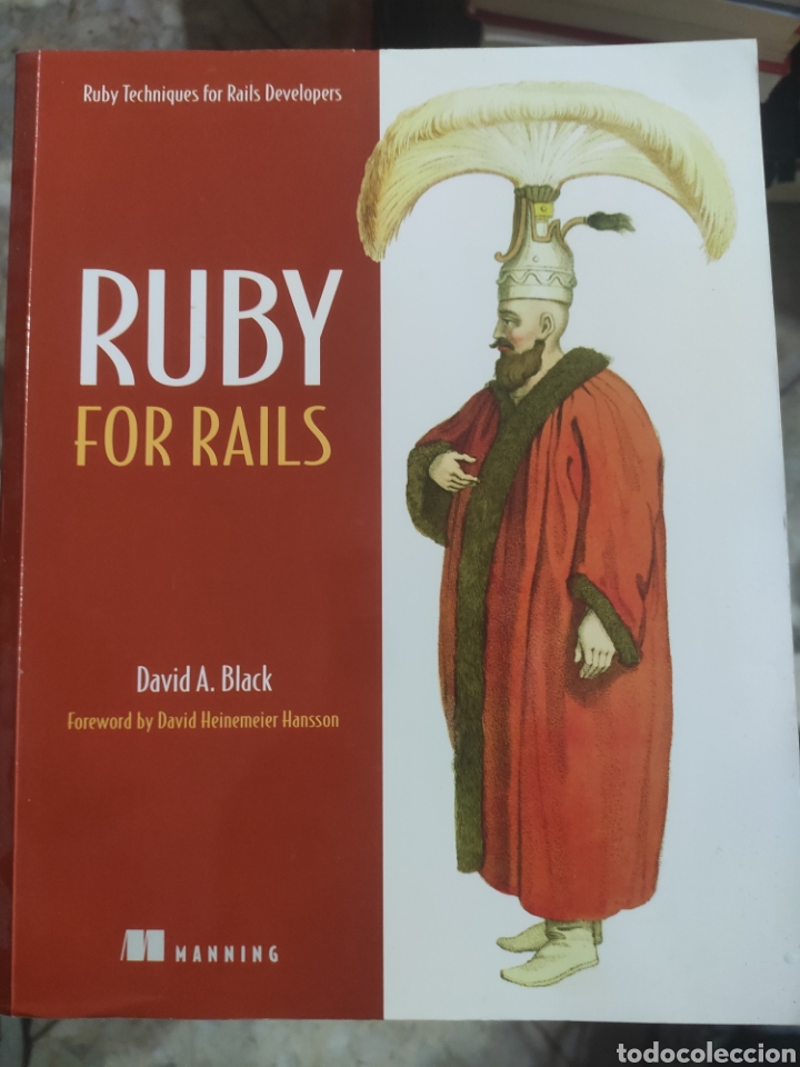 Libros: RUBY FOR RAILS. DAVID A. BLACK. EN INGLES - Foto 1