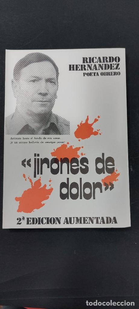 Libros: jirones de dolor Ricardo Hern&aacute;ndez impecable - Foto 1