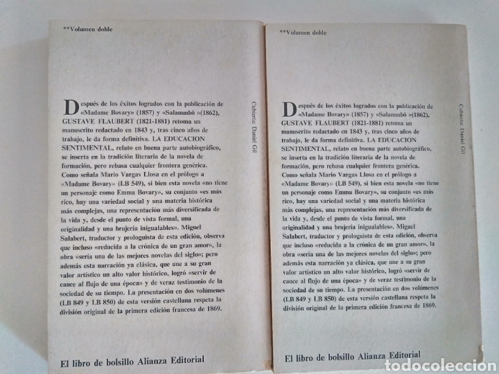 Libros: La educaci&oacute;n sentimental / Gustave Flaubert - Foto 4