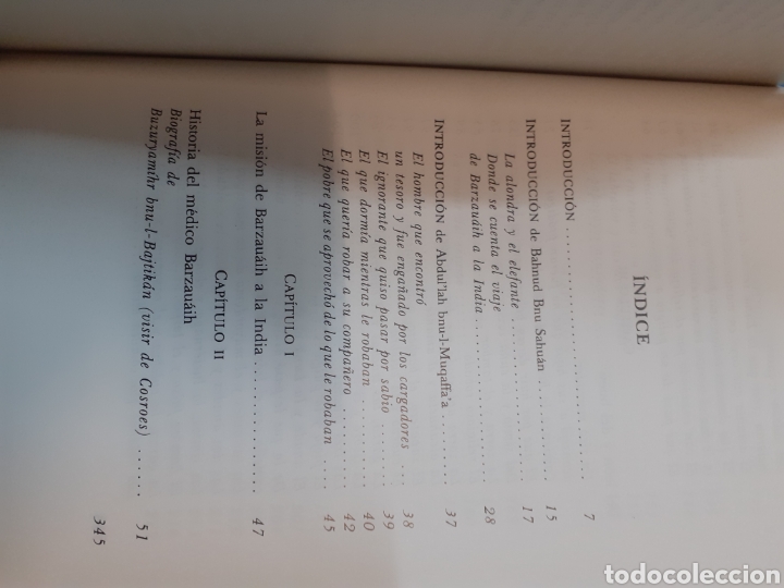 Libros: CALILA Y DIMNA - BAIDABA.El fil&oacute;sofo Hind&uacute; - Foto 4