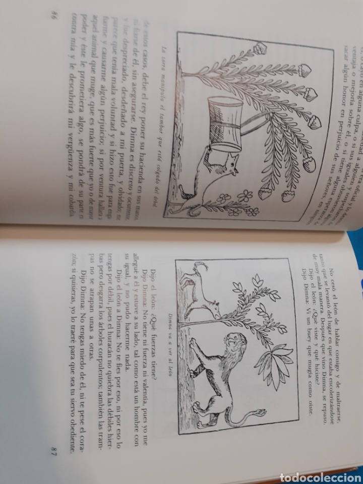Libros: CALILA Y DIMNA - BAIDABA.El fil&oacute;sofo Hind&uacute; - Foto 8