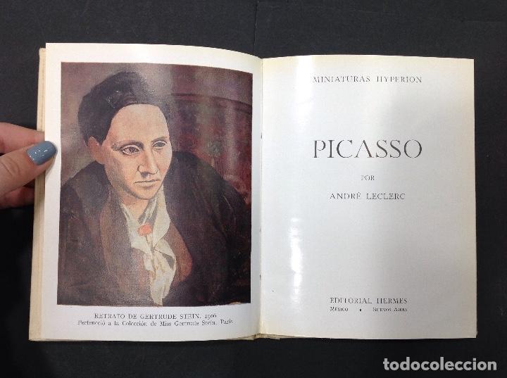 Libros: PICASSO ANDR&Eacute; LECLERC THE HYPERION PRESS CON L&Aacute;MINAS EN COLOR Y B/N - Foto 3
