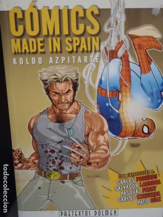 Libros: COMICS MADE IN SPAIN - KOLDO AZPITARTE - ED. DOLMEN - 2006 - Foto 1