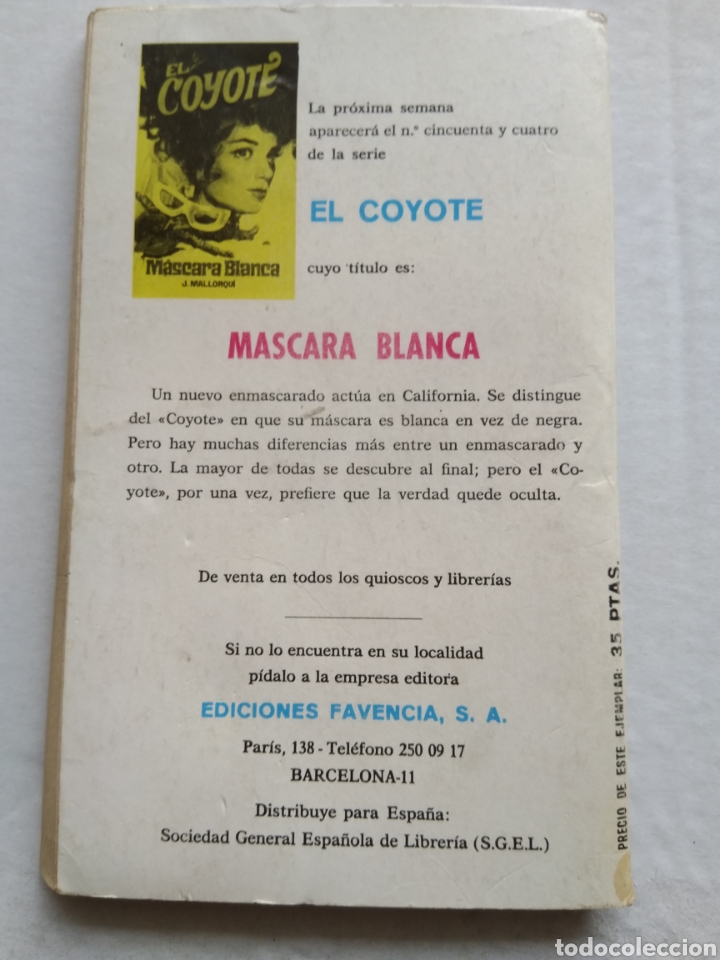 Libros: EL COYOTE N&deg;53 EL C&Oacute;DIGO DEL COYOTE - Foto 3