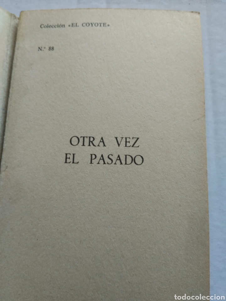 Libros: EL COYOTE N&deg;89 OTRA VEZ EL PASADO - Foto 2