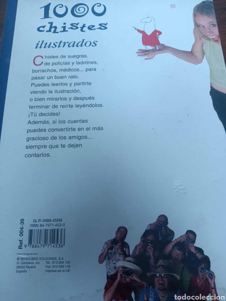 Libros: LIBRO 1000 CHISTES ILUSTRADOS SERVILIBRO - Foto 4