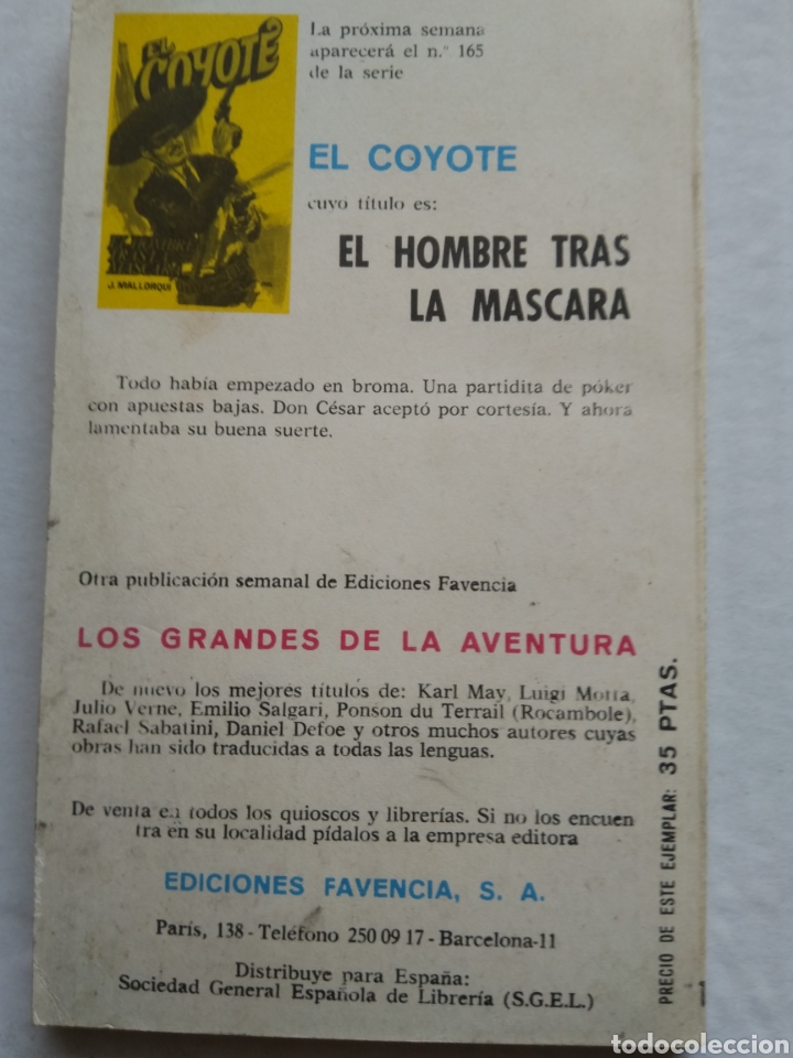 Libros: EL COYOTE N&deg;164 LA DAMA DE SAN BERNARDINO - Foto 3