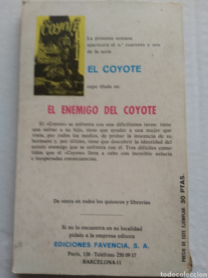Libros: EL COYOTE N&deg;46 LA ROCA DE LOS MUERTOS - Foto 3