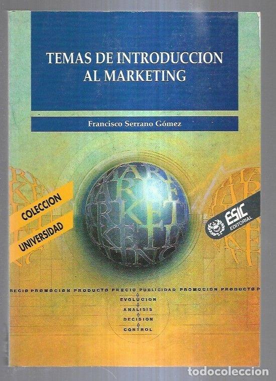 Libros: TEMAS DE INTRODUCCION AL MARKETING - SERRANO GOMEZ, FRANCISCO - Foto 3
