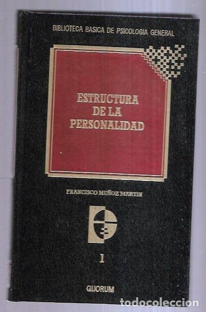 Libros: ESTRUCTURA DE LA PERSONALIDAD - MU&Ntilde;OZ MARTIN, FRANCISCO - Foto 2