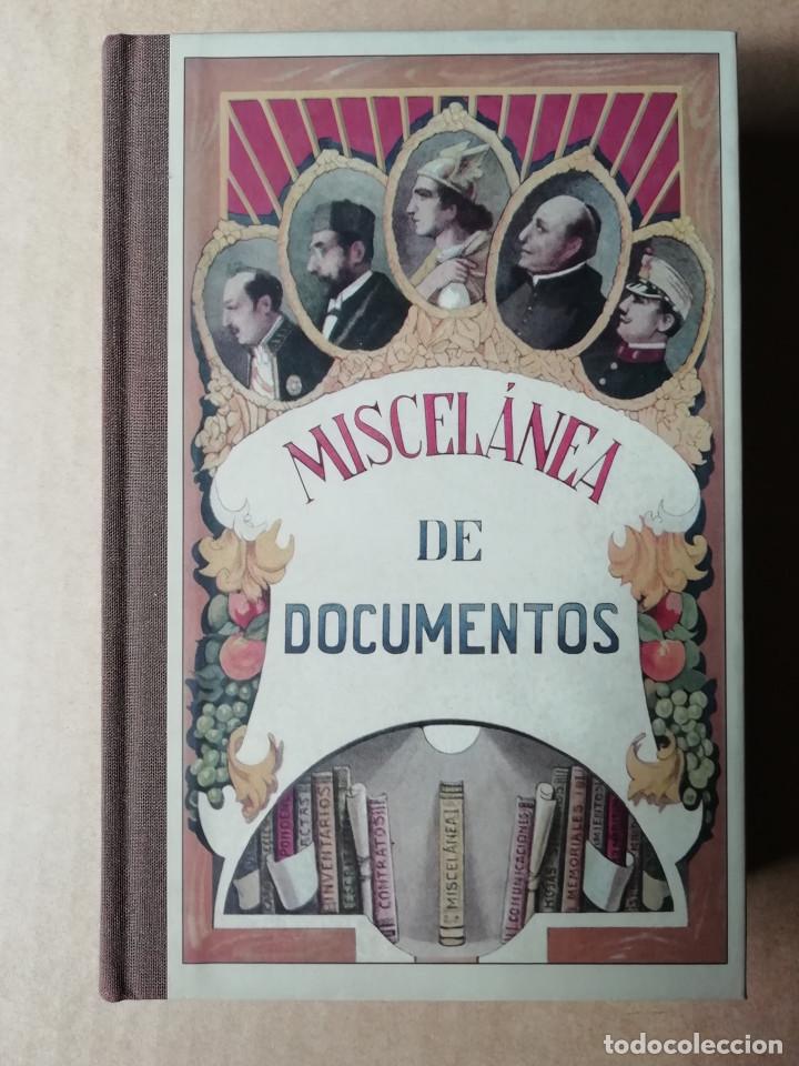 Libros: MISCELANEA DE DOCUMENTOS (1930) DE ESTEBAN PALUZ&Iacute;E. REEDICI&Oacute;N DE 2007 - Foto 1