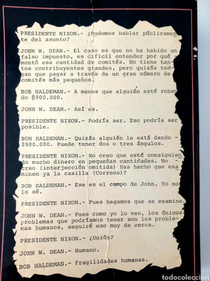 Libros: Nixon al Desnudo. Transcripci&oacute;n completa Watergate - Foto 2