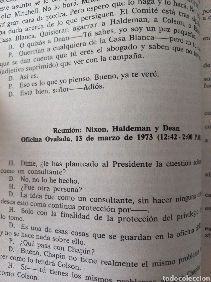 Libros: Nixon al Desnudo. Transcripci&oacute;n completa Watergate - Foto 3