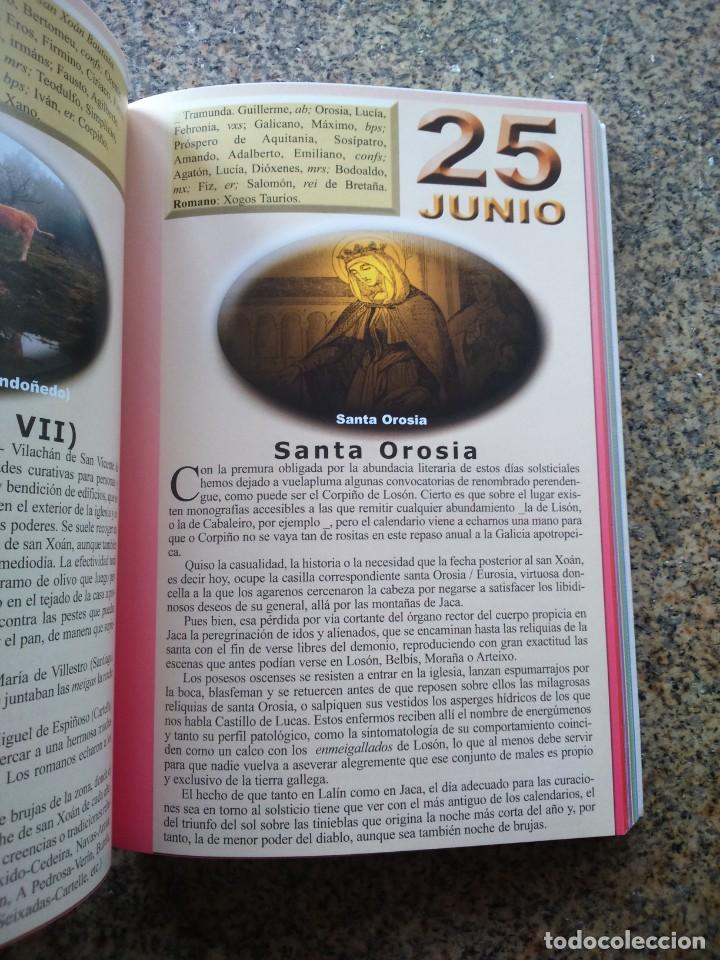 Libros: CALENDARIO DE GALICIA --JOSE DE CORA -- 2002 -- - Foto 2